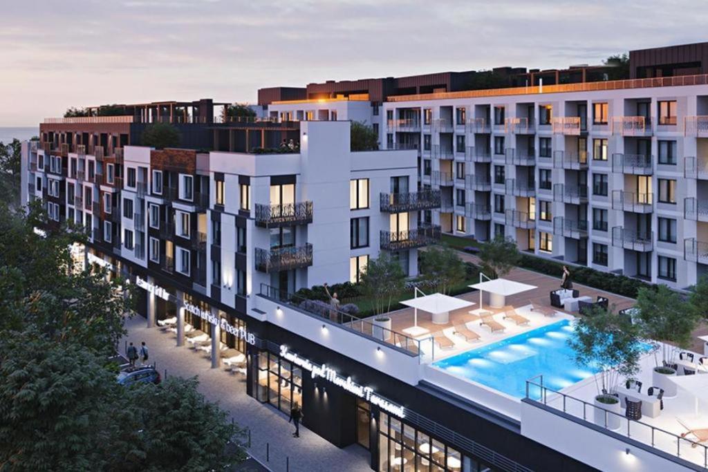 Apartamenty Portowe By Nadmorskie Tarasy C311 コウォブジェク エクステリア 写真